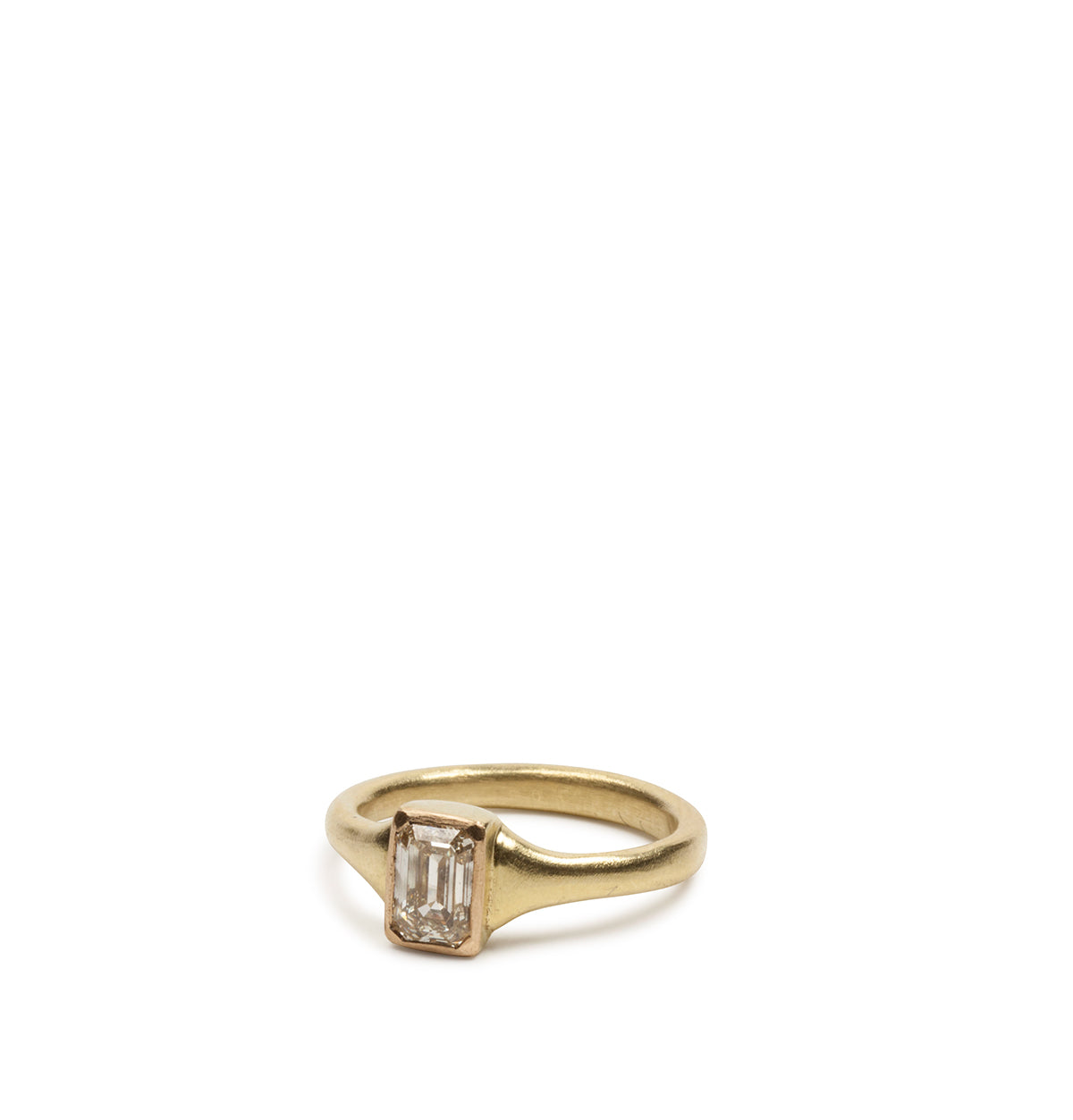Emerald Cut Diamant Ring
